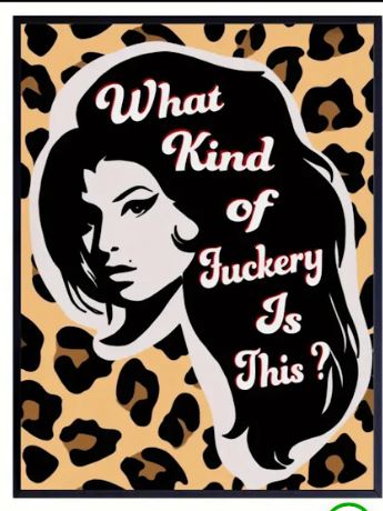 Wall Art- Framed A4 Amy W Canvas Print