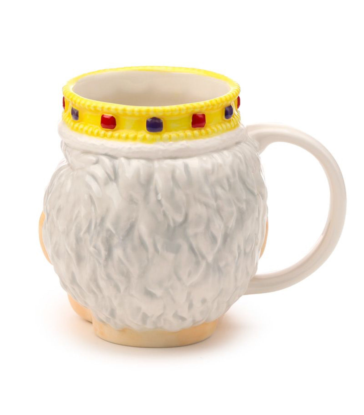 King Charles III Ceramic Head Shaped Mug