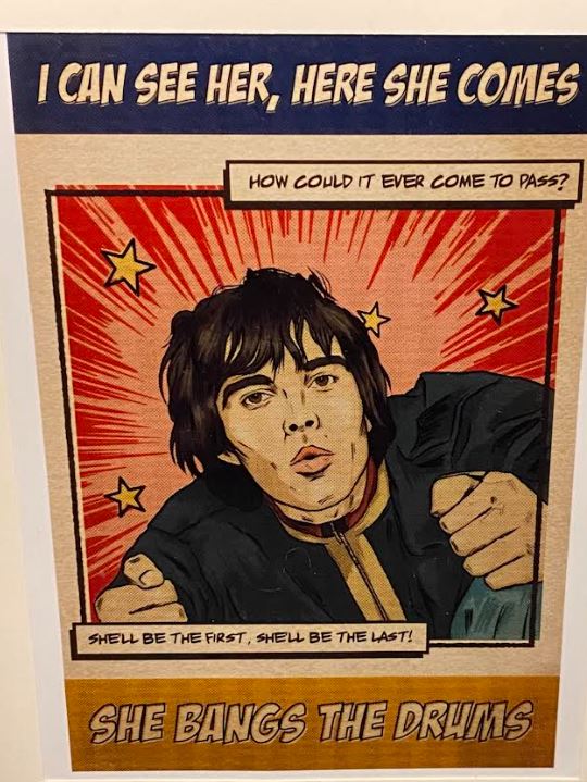 Wall Art- Framed Stone Roses Ian