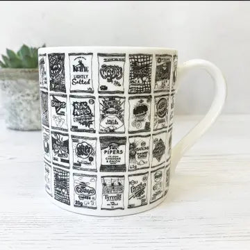 UK Crisps Bone China Mug