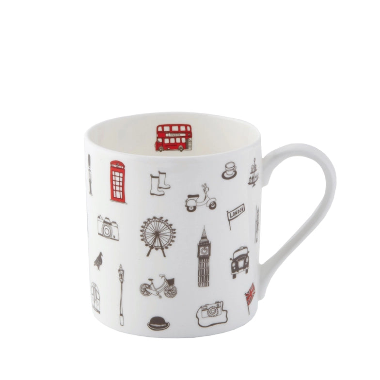 Simply London Fine Bone China Mug