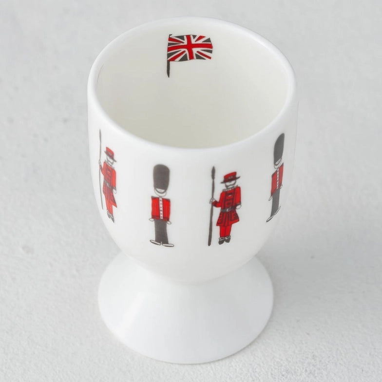 Egg Cup Fine Bone China UK Soldier