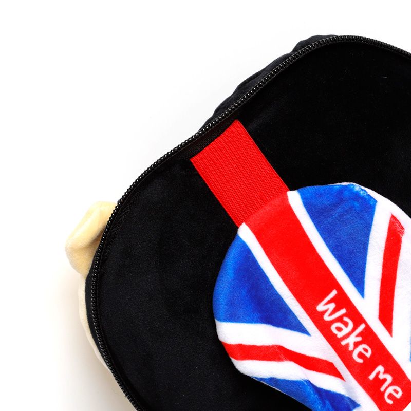 Guardsman Soft Plush Travel Pillow & Eye Mask