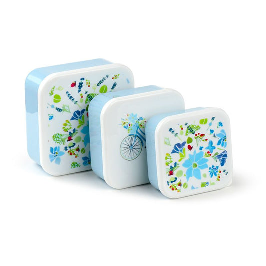 Julie Dodsworth Blue Lavender Garden Lunch Boxes