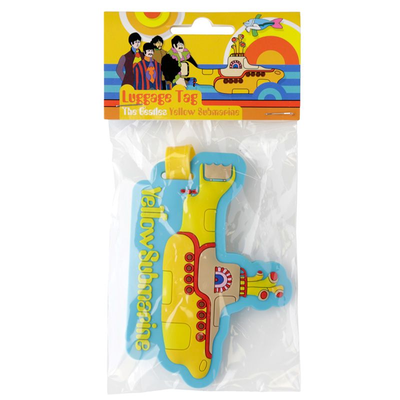 Beatles Yellow Submarine PVC Luggage Tag
