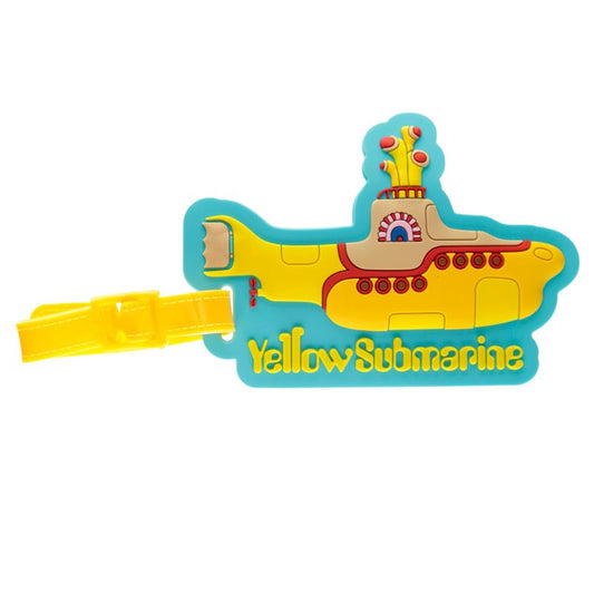 Beatles Yellow Submarine PVC Luggage Tag