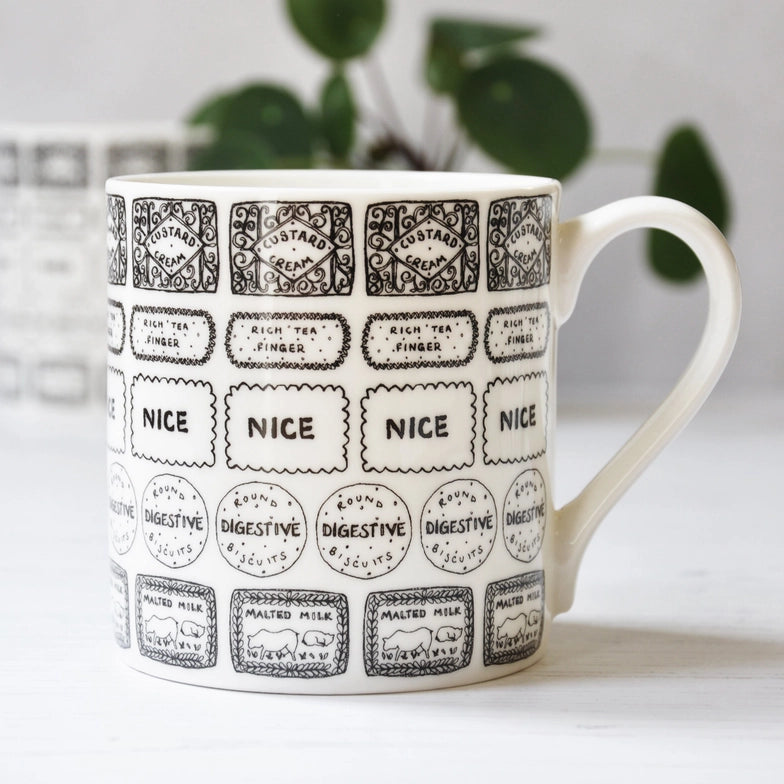 Biscuits Bone China Mug