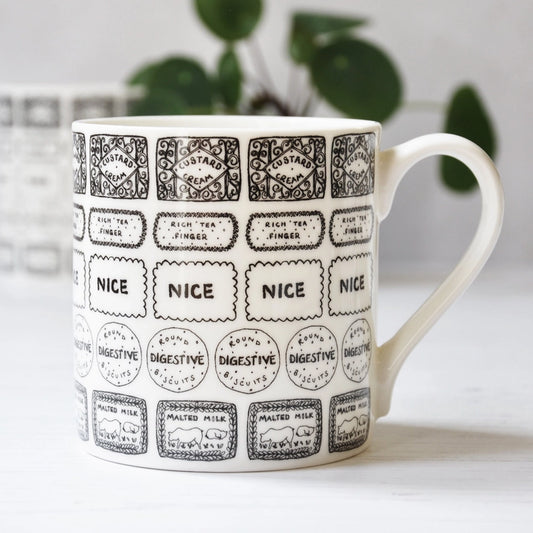 Biscuits Bone China Mug