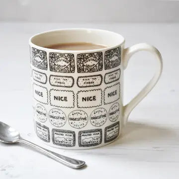 Biscuits Bone China Mug