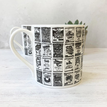 UK Crisps Bone China Mug