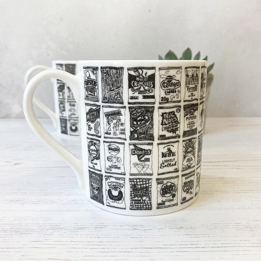 UK Crisps Bone China Mug