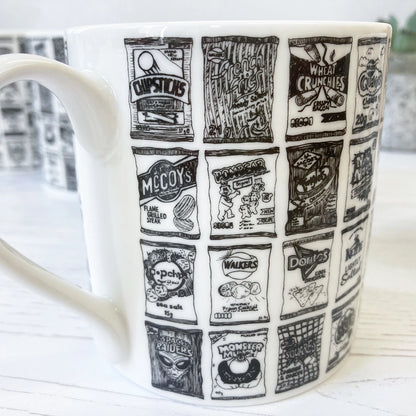 UK Crisps Bone China Mug