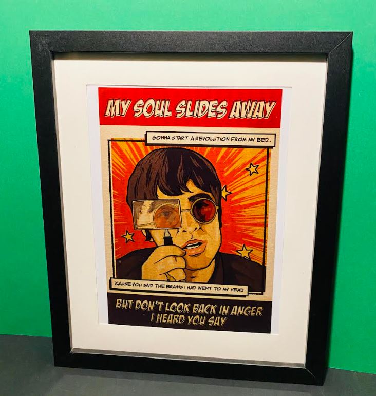 Wall Art- Framed Oasis Noel G
