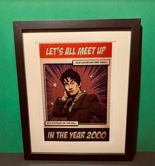 Wall Art- Framed Pulp Jarvis