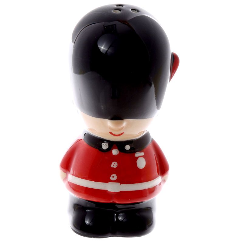 Ceramic Salt & Pepper Set- London Guardsman