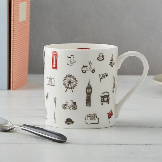 Simply London Fine Bone China Mug