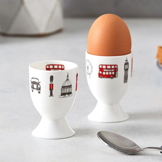 Egg Cup Fine Bone China London Skyline