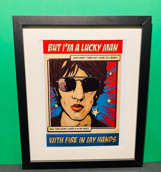 Wall Art- Framed Verve Richard Ashcroft